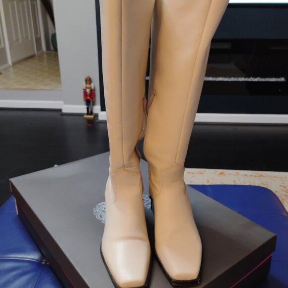 Vince Camuto Wide Calf Knee-High Boots – Swan – Size 9WC - Picture 3 of 7